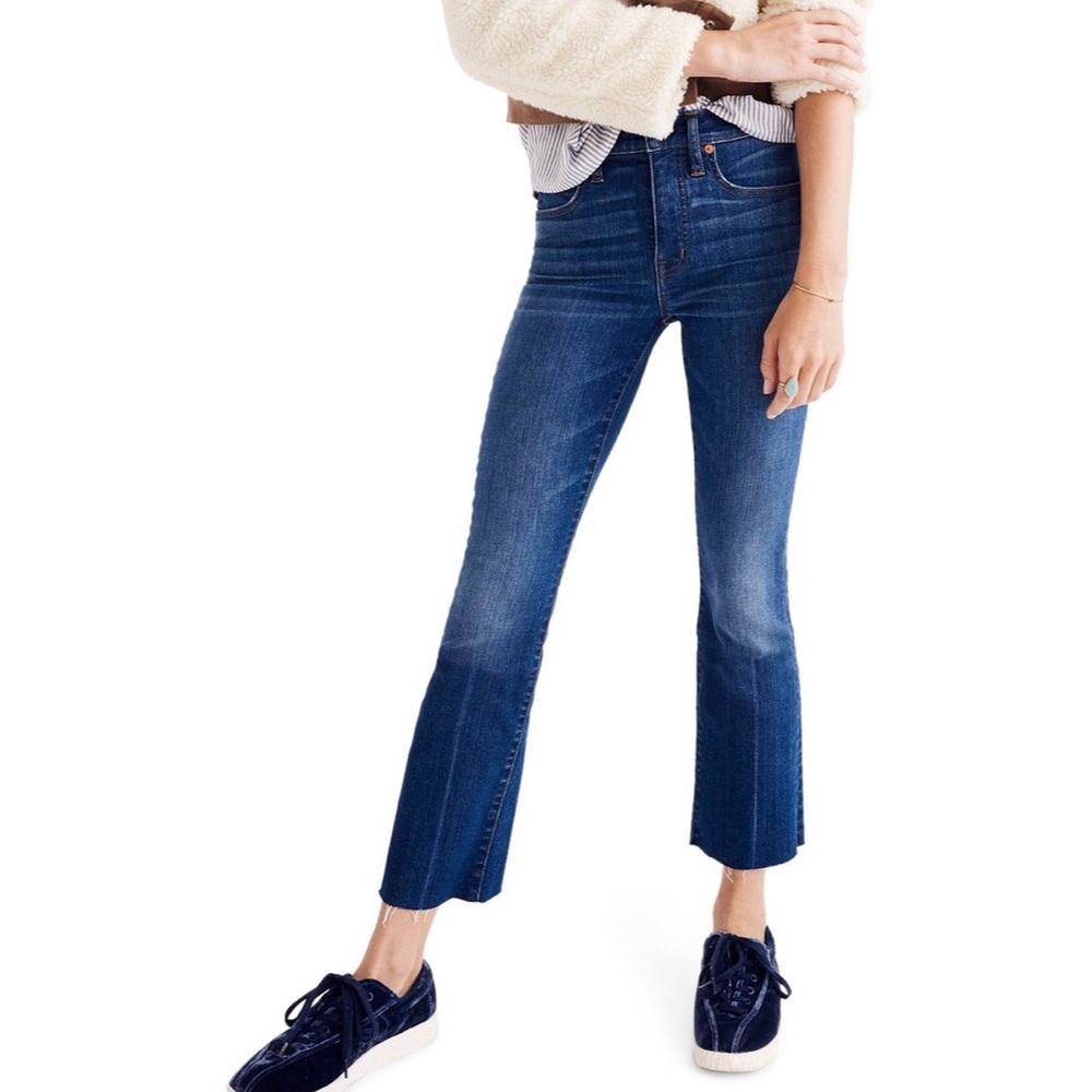 Madewell Cali Demi-Boot Jean in Wyoming Wash